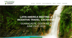 Desktop Screenshot of latintravelexchange.com